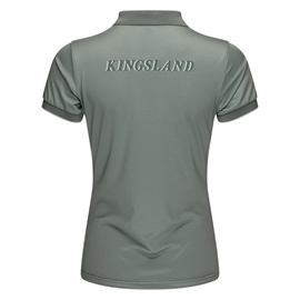 Kingsland Cadence Ladies Polo Shirt - Green Stormy Sea