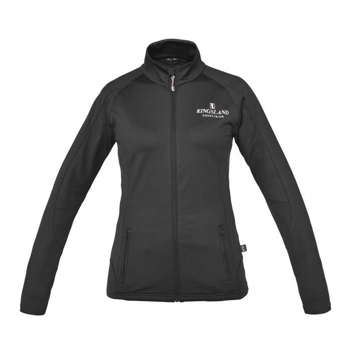 Kingsland Classic Ladies Fleecejakke - Sort