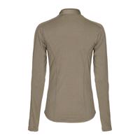 Equipage Axon Bluse - Deep Lichen Green Melange