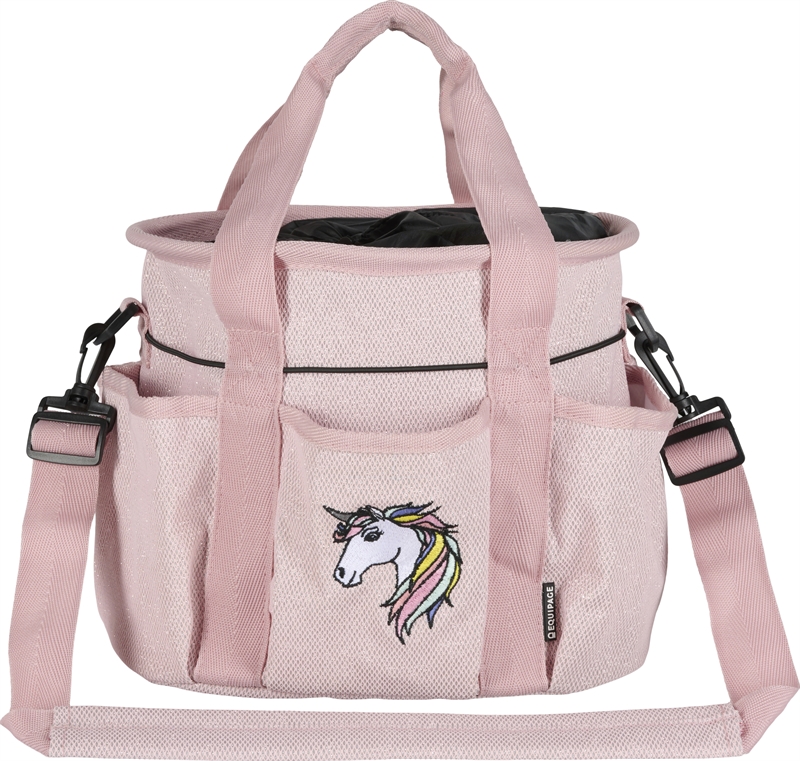 Equipage Kids Darcy Unicorn Glitter Strigletaske - Orchid Pink