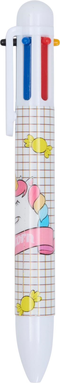 Equipage Unicorn Multiple kuglepen med 6 forskellige farver