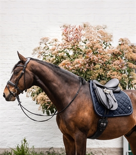 Navy Waldhausen Mesh underlag til springsadle.