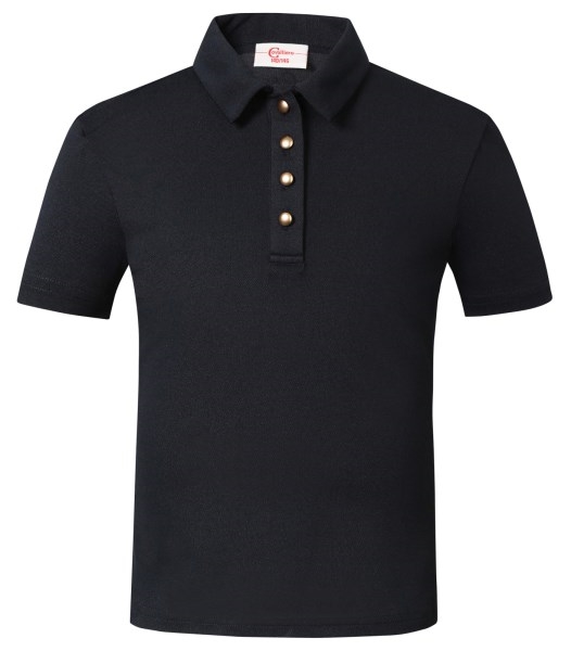 Covalliero SS23 Kids Polo - Dark Navy