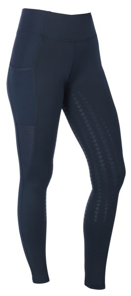 Covalliero SS23 Fuld Grip Ridetights - Dark Navy