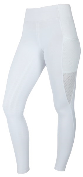 Covalliero SS23 Kids Fuld-Grip Ridetights - Hvid