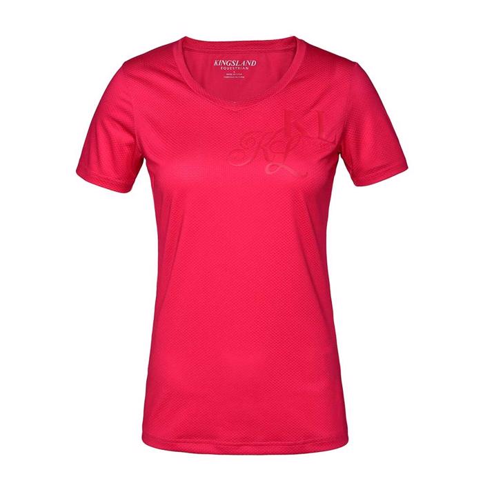 Kingsland Janisi Ladies T-shirt - Red Geranium