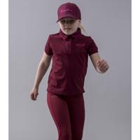 Kingsland Omari Junior Pique Polo - Burgundy