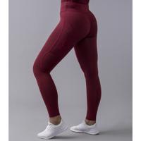 Kingsland Karina Fuld-Grip Tights - Burgundy