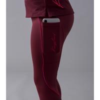 Kingsland Kandy Girls Fuld-Grip Tights - Burgundy