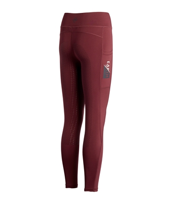 Kingsland Earth Sonya Fuld-Grip Tights - Red Port Royal