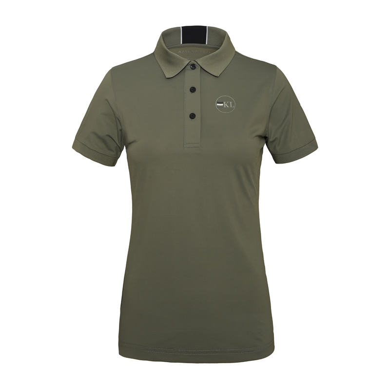 Kingsland Brinlee Ladies Polo T-Shirt - Green Castor