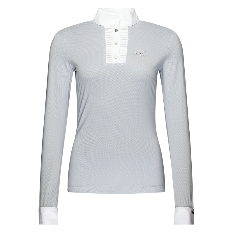 Kingsland Charlette Ladies Show Shirt - Blue Infinity