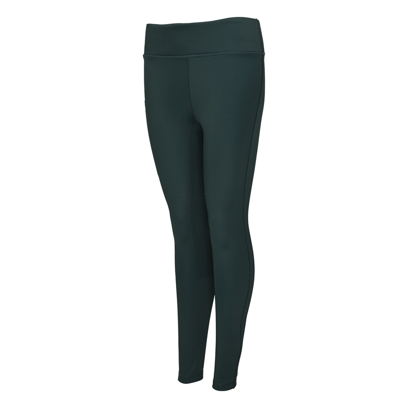 Kingsland Kattiie Fuld Grip Vinter Ridetights - Green Penderros