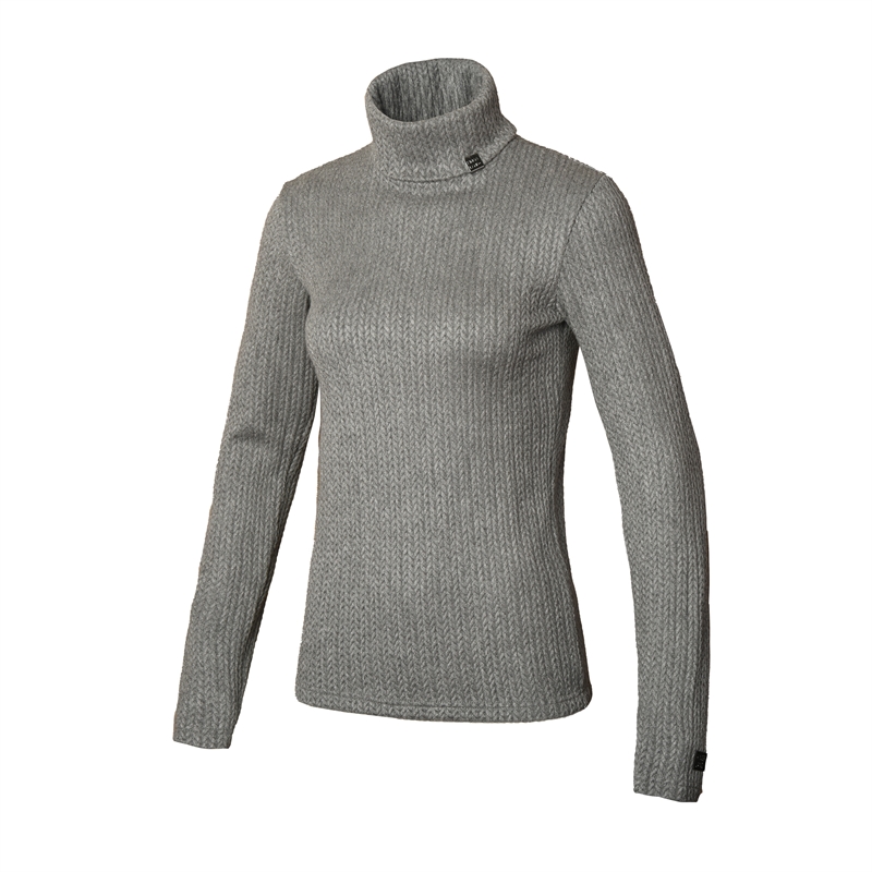 Kingsland Filomena Ladies Rullekrave Bluse - Light Grey