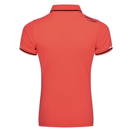 Kingsland Greta Ladies Ride Polo - Coral Deep Sea