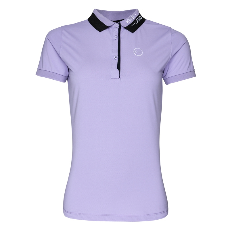 Kingsland Harriet Ladies Ride Polo - Lilac Tulip