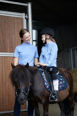 Equipage Mallie Kids Ridestrømper - Ballerina