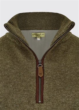 Dubarry Morrisey Windbreak Sweater - Dusty Green