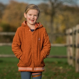 Horka Kids Kiddy Fleece Jakke - Cognac