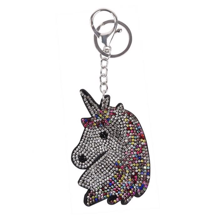 Unicorn Nøglering Rainbow