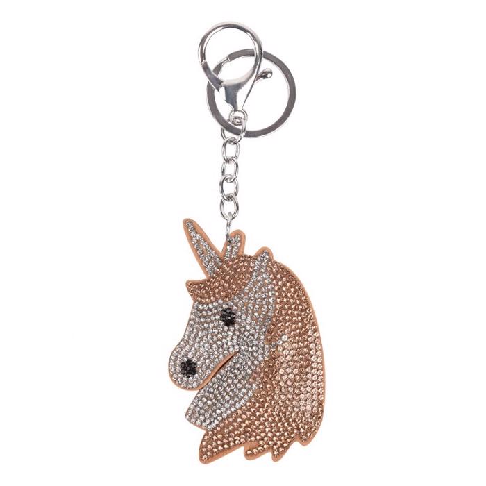 Unicorn Nøglering Gold