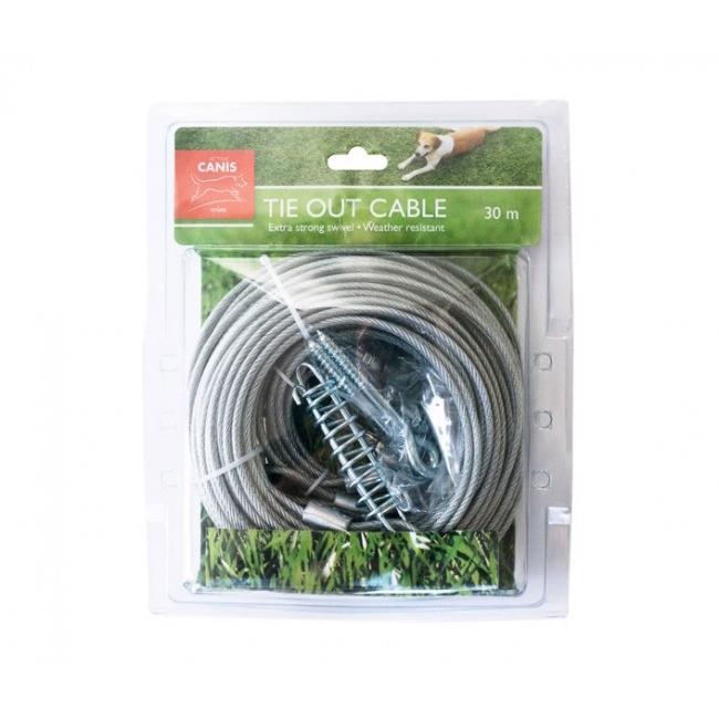 Active Carnis Tie Out Cable 30 m.