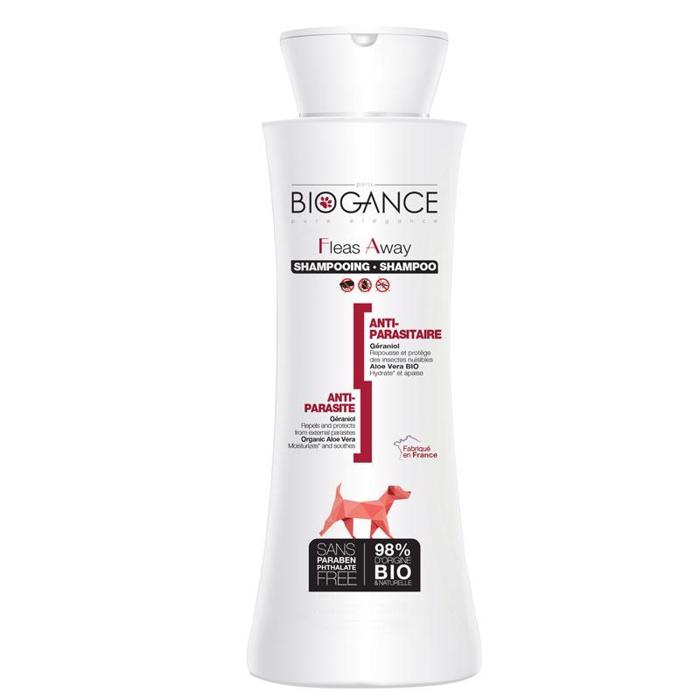 Biogance Fleas Away Loppeshampoo Til Hunde 250 ml.