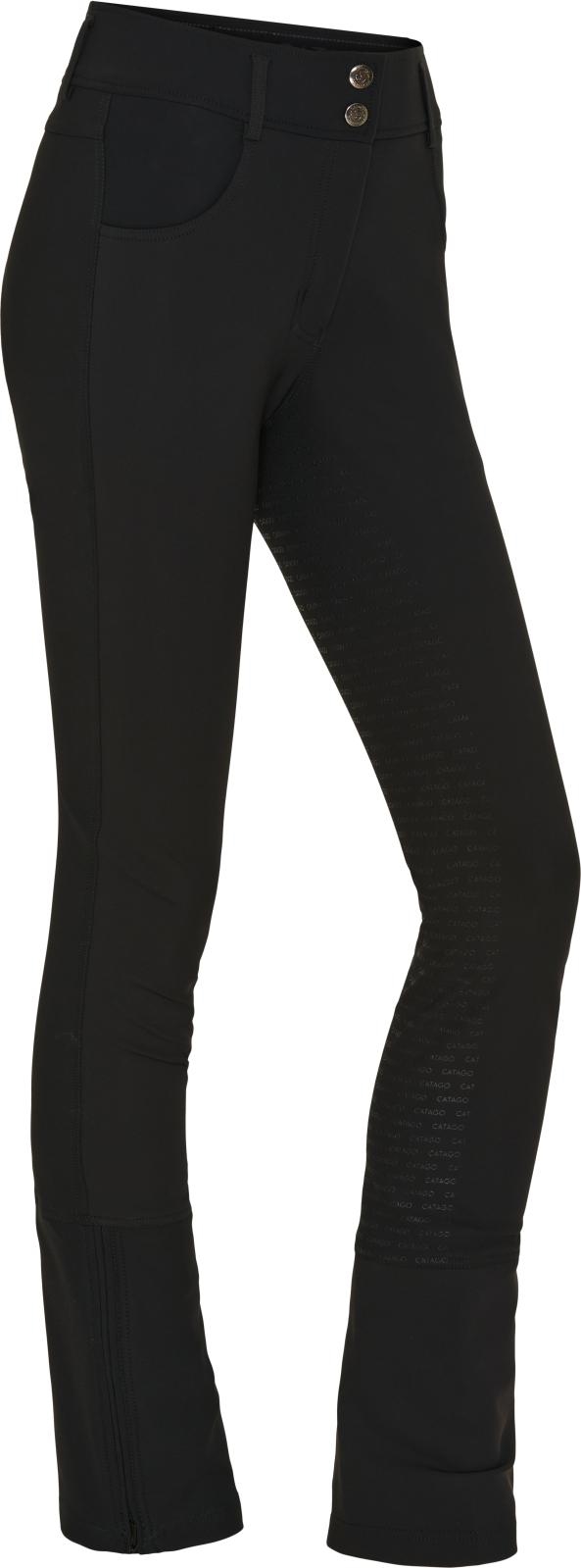CATAGO Toby jodhpurs med fullgrip - Sort