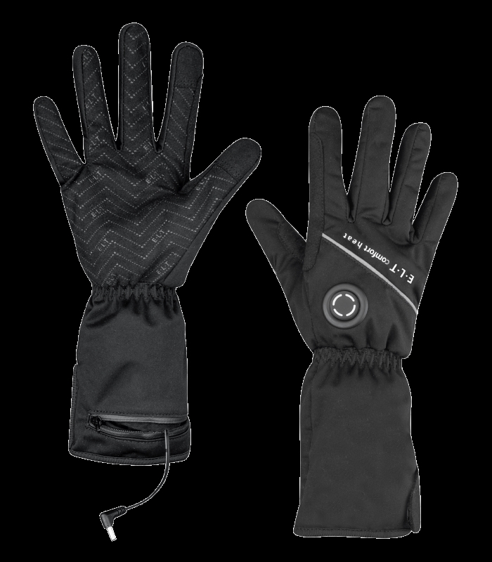ELT Comfort Heat ridehandsker - Sort