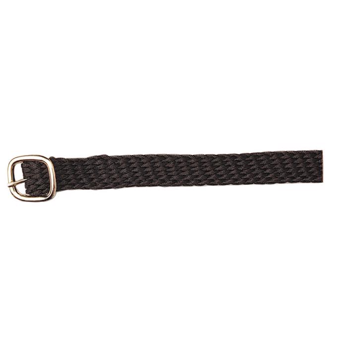 Equipage Sporeremme flettet nylon - sort 