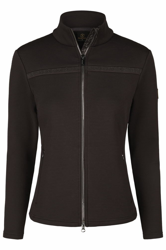 Eskadron Heritage Teddy Zip Shirt - Black Truffle