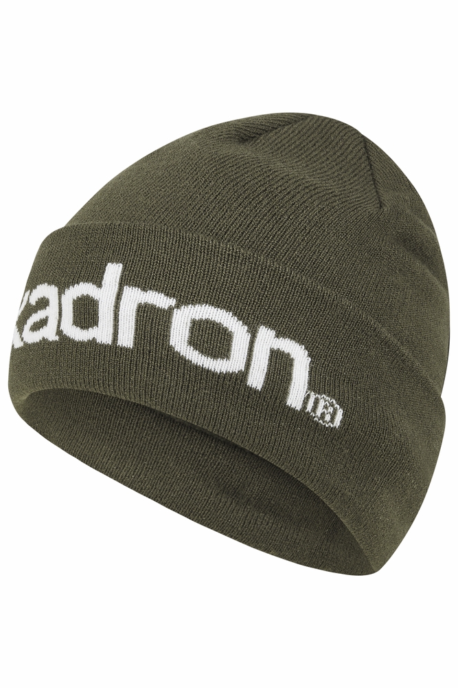 Eskadron Strikket Hue - Deep Green