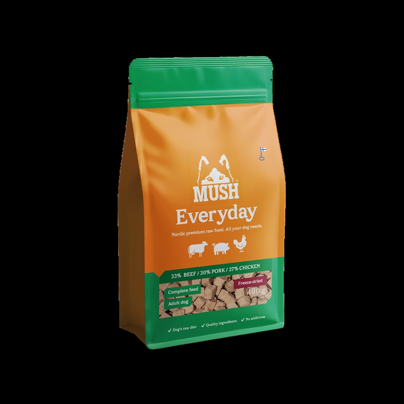 MUSH Everyday Green Frysetørret - 400 g