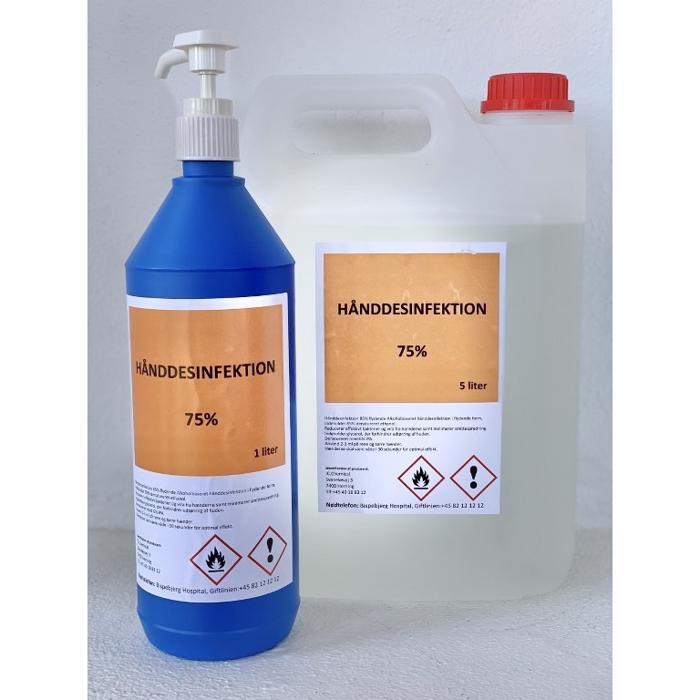 Hånddesinfektion 85% 5 Liter