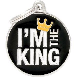 MyFamily Hundetegn Charms I`M THE KING Ø3,17cm