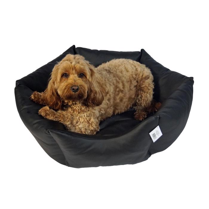 Kw. Krone Hundekurv Sort 68x23 cm.