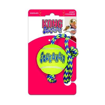 KONG Squeakair Tennisbolde m/reb - 7 cm.