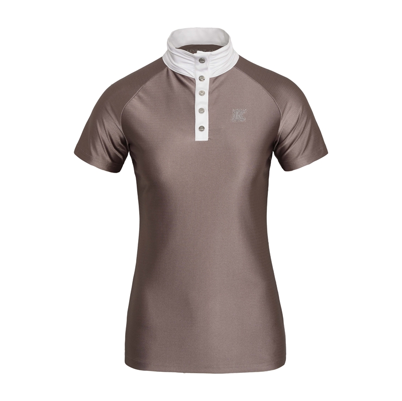 Kingsland Bonnie Ladies Show Shirt - Purple Quail