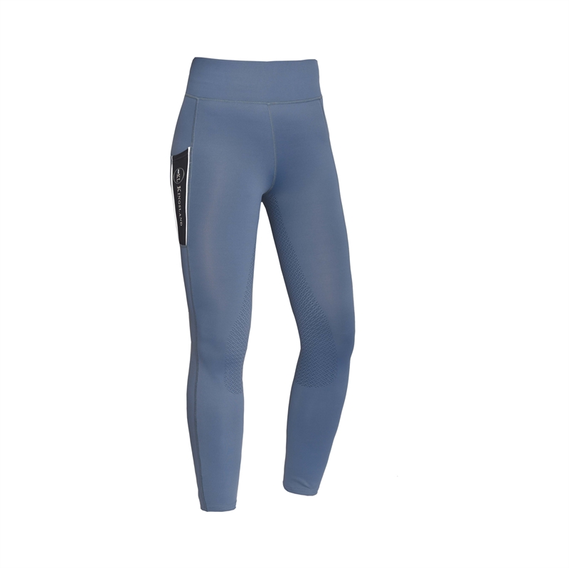 Kingsland Kandy Junior Fuld-Grip Ridetights - Blue Bering Sea