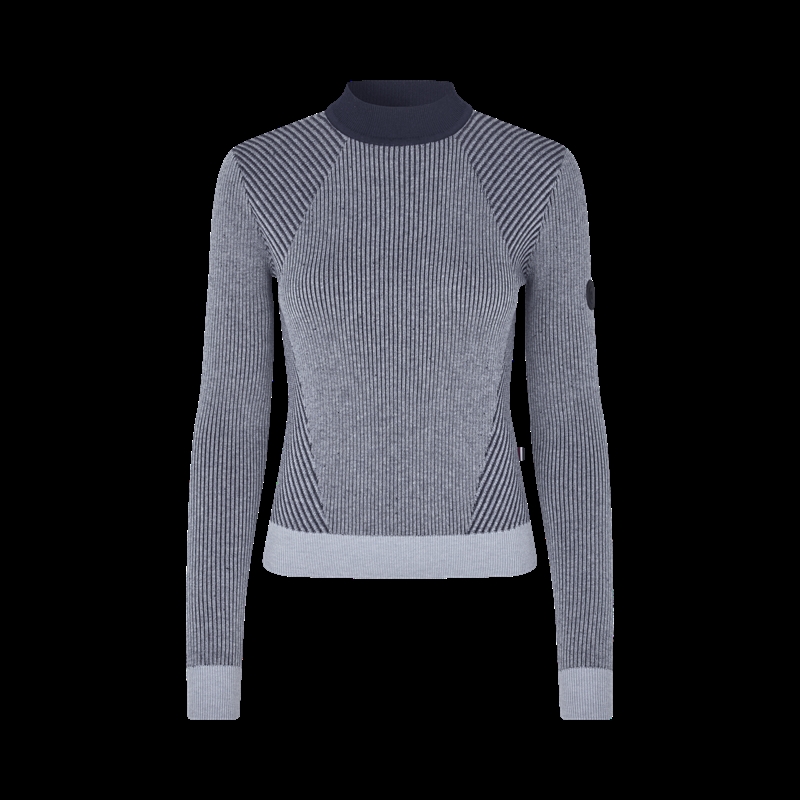 Kingsland Marion Ladies Rib Pullover - Quarry