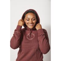 Kingsland Selma ladies hoodie i farven Brown Hot Chocolate