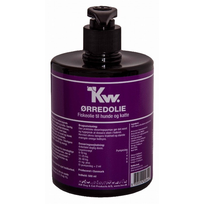 Kw Ørredolie 500 ml