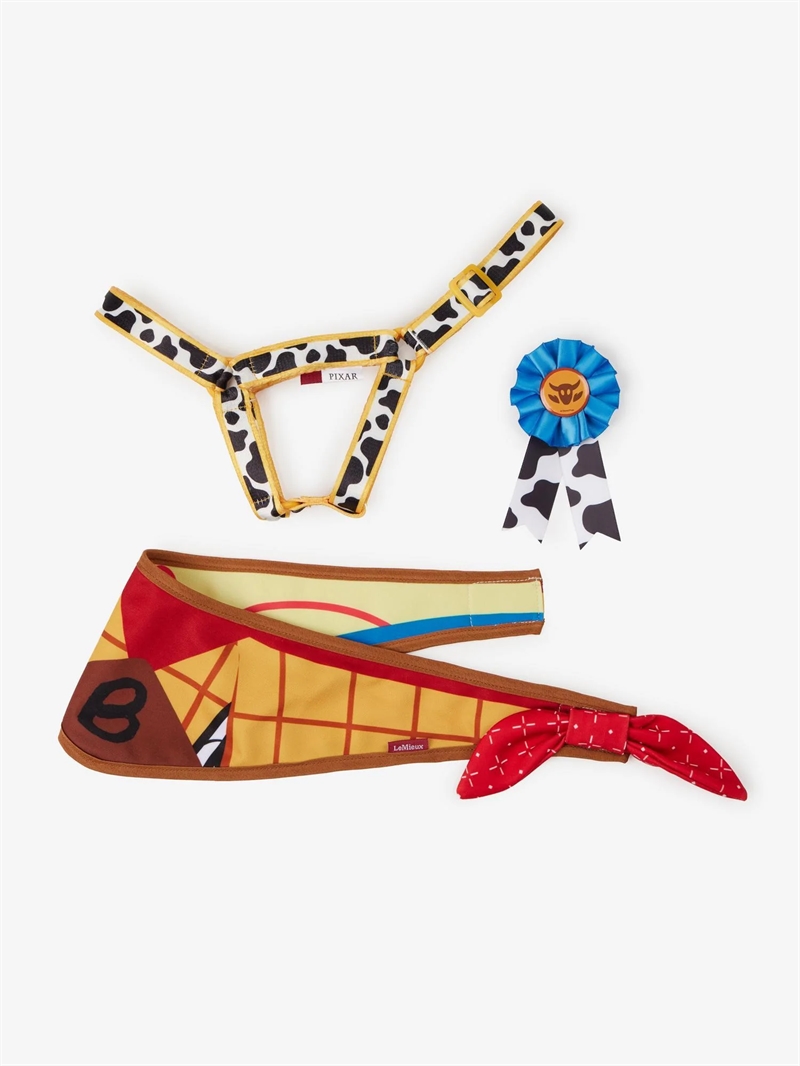 Disney Hobby Horse Bullseye tilbehør – grime, tørklæde og roset