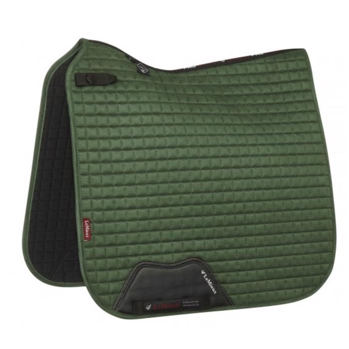 LeMieux Suede Dressur Underlag - Hunter Green