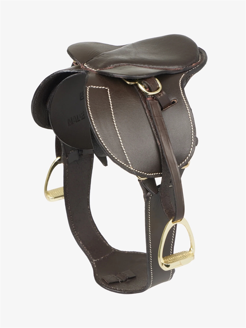 Mini Toy Pony Spring sadel - LeMieux - Brun