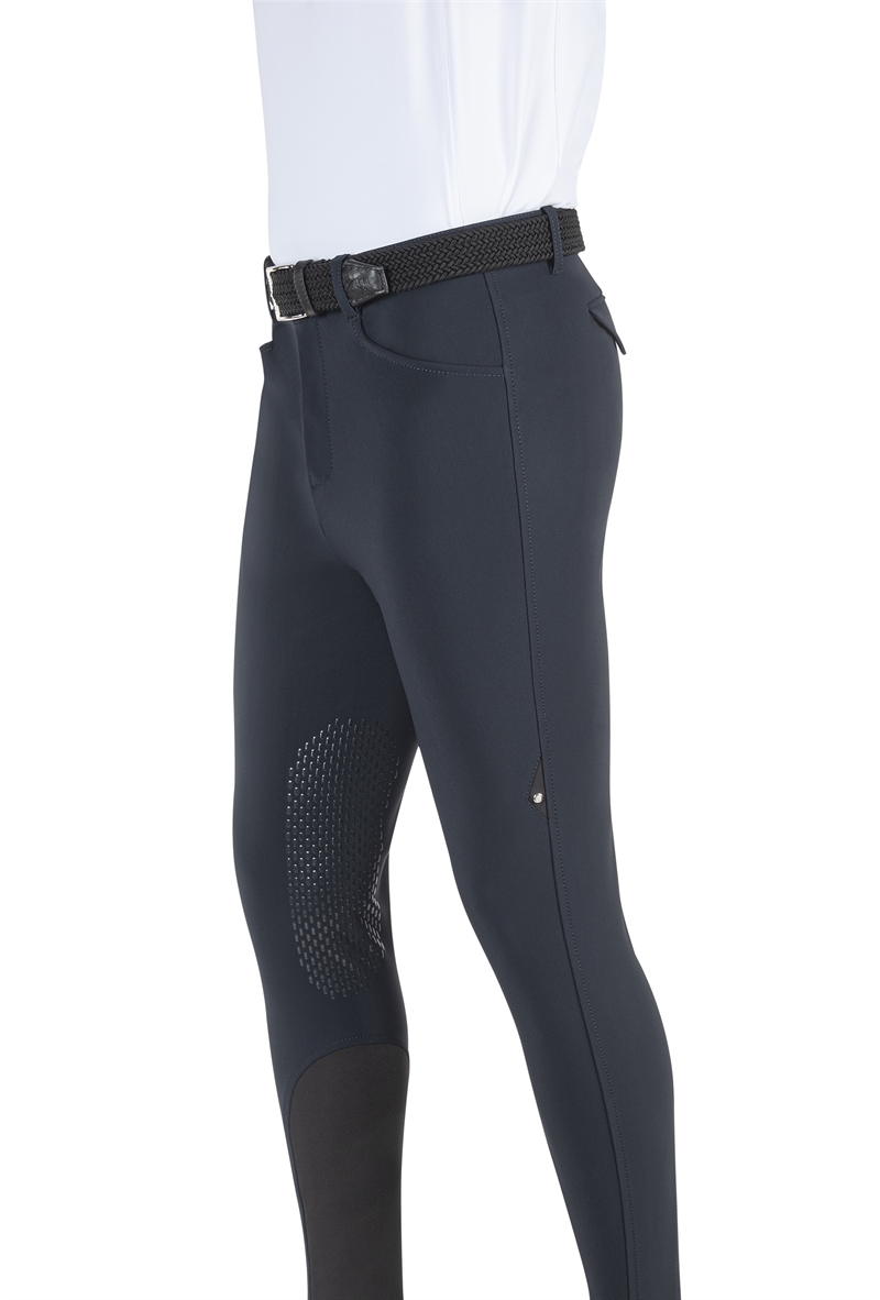 Equiline AlbertK Knæ Grip Ridebukser - Navy