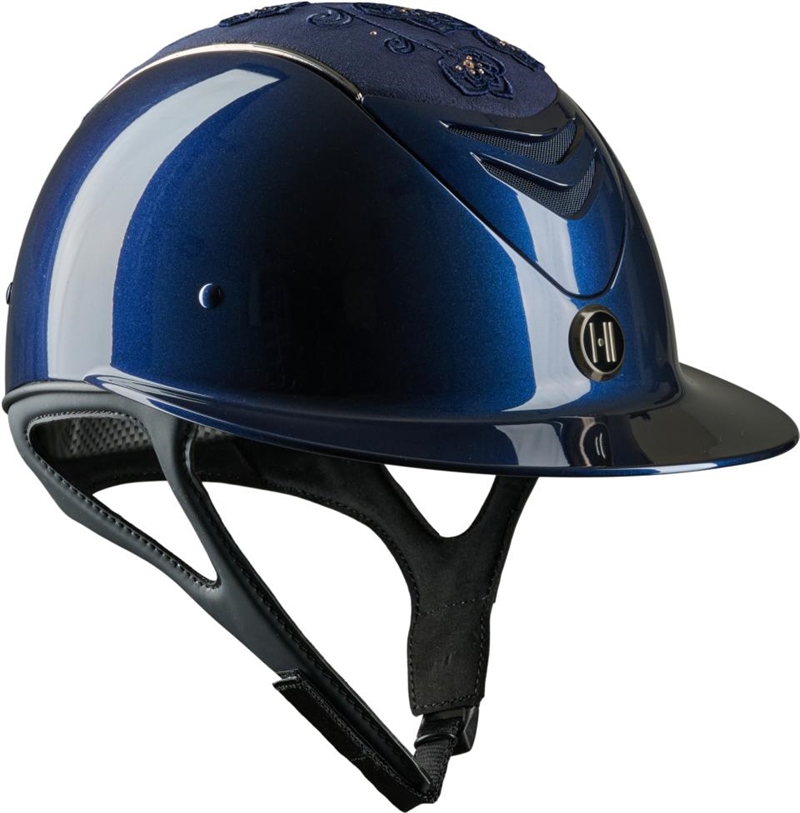 OneK Avancé Glossy Embroidery chrome pipe - Navy Glossy
