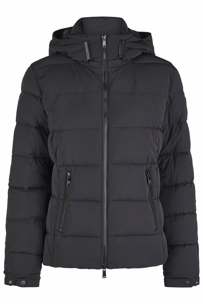 Pikeur Athleisure Quiltet Jakke - Sort