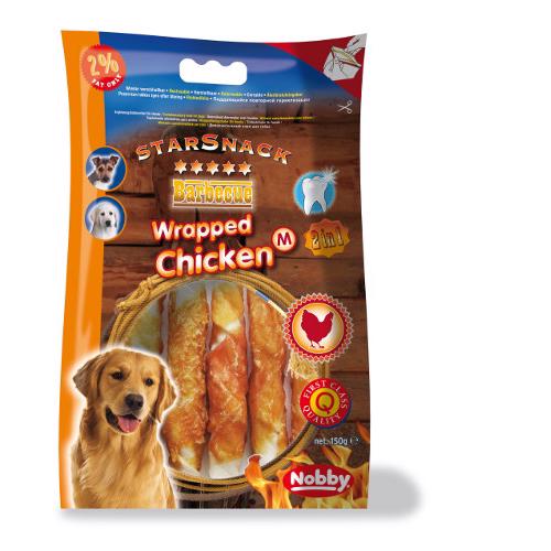 StarSnack BBQ Wrapped Chicken M - 150g. 