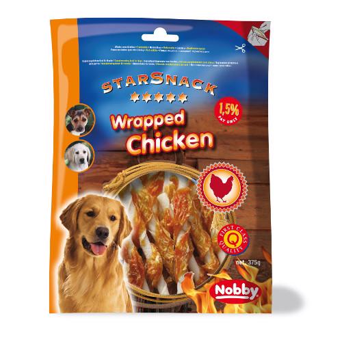 StarSnack BBQ Wrapped Chicken - 375g. 